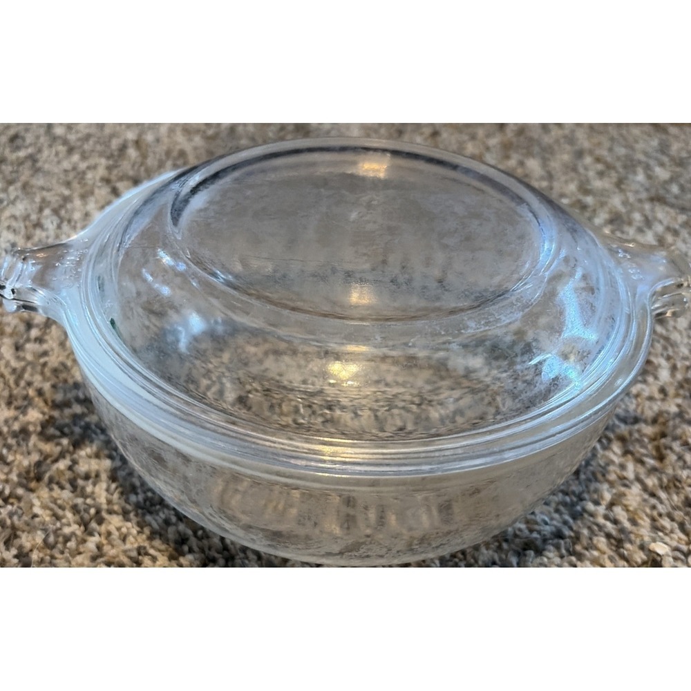 PYREX-Vintage-019- Casserole/Baking Dish (20oz/600ml) w/original lid